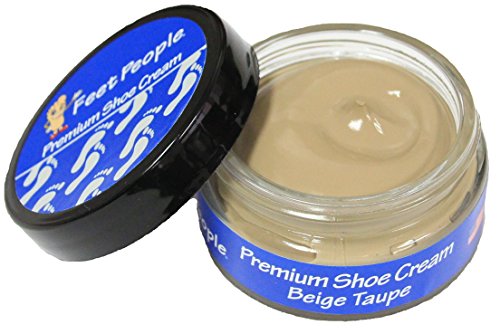 Feetpeople Premium Shoe Cream 1.5 Oz, Beige Taupe #TOP2