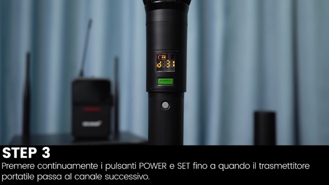 Sistema Microfonico Wireless 4 Canali UHF MELONARE - 4 Microfoni Palmari, Portata 200 Piedi, Per Karaoke E Eventi