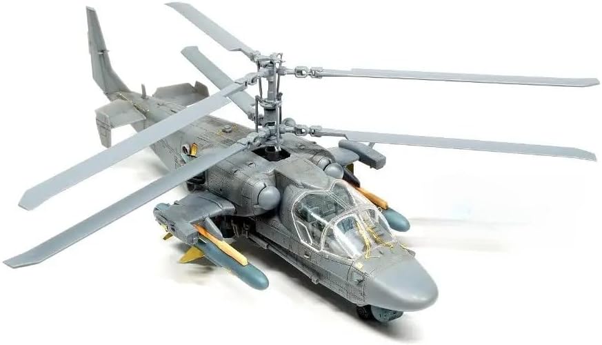 Model DM720032 1/72 Russian KA-52K Carrier-Based Helicopter Assembly Model Kit