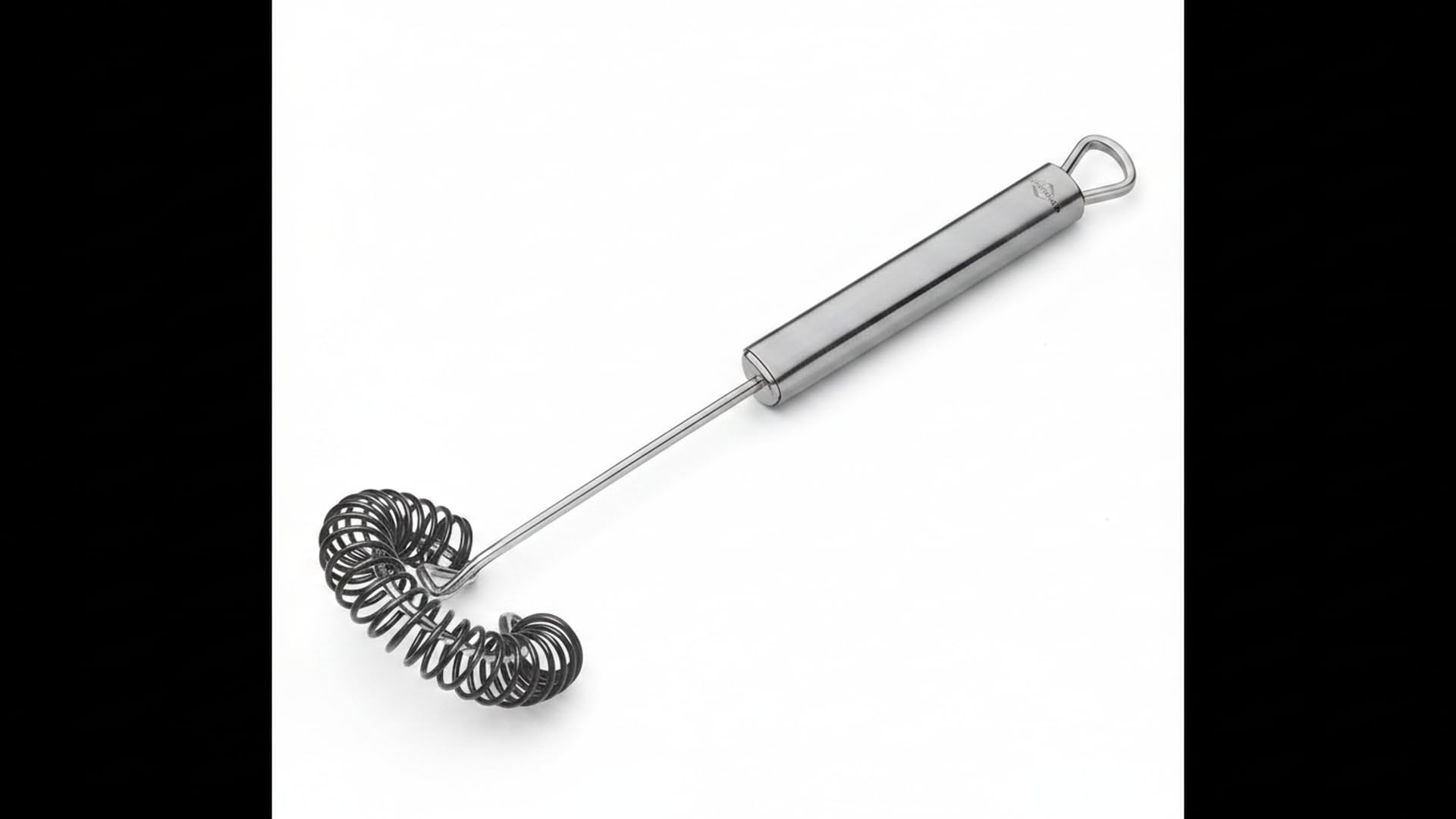 Küchenprofi Parma spiralna miotła spiralna 27 cm, silikonowa spirala do sosów, nadaje się do mycia w zmywarce, ze stali nierdzewnej, chroni wrażliwe powierzchnie, odporna na temperaturę do 280°C,