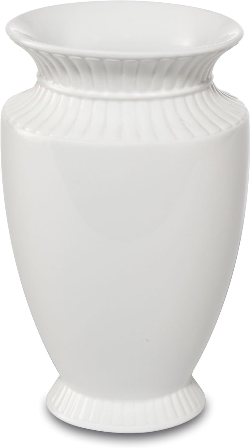 Kaiser Porzellan Vase, Porcelain, White