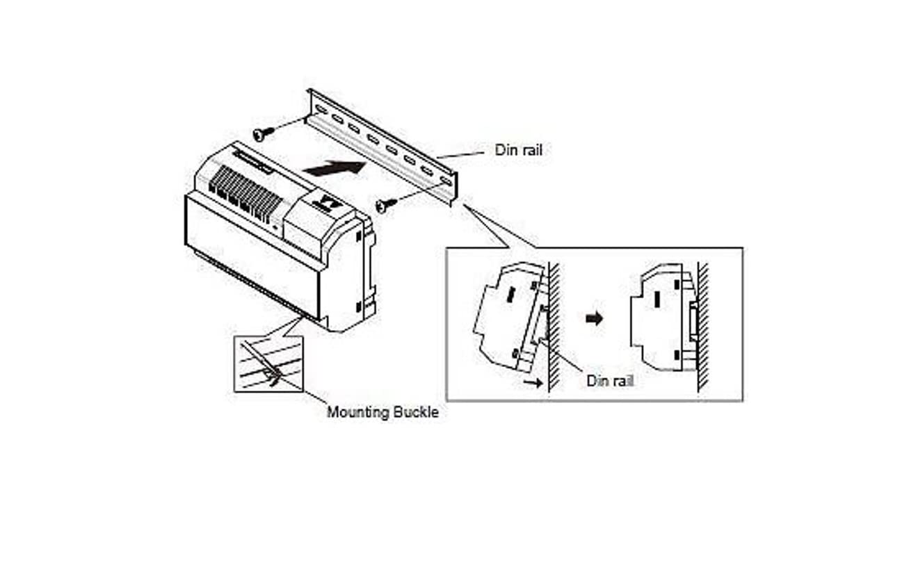Eurosklep Video Türsprechanlage 2 Familienhaus Video Türklingel RFID 2 Draht Weitwinkelkamera, Gegensprechanlage 2X DT17 Aufputz; 1x DT607 Unterputz White mit Bildspeicher (1 System)