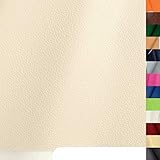 kunstleder beige kaufen robuster Kunstleder-Bezug zum Polstern und Beziehen | für Stühle, Couch, Eckbank, Barhocker, PolsterMöbel, Sitzkissen, Sitzsack, Auto, Wohnmobil, Balkon, Boot, Camping, Outdoor Lounge, Gartenmöbel, Auflage | wasserabweisender Bezugsstoff