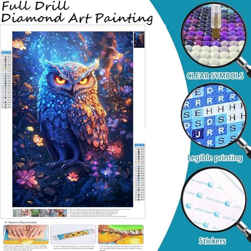 Kit fleurs diy mosaïque 80x100cm pour réduire le stress par l'art du diamant