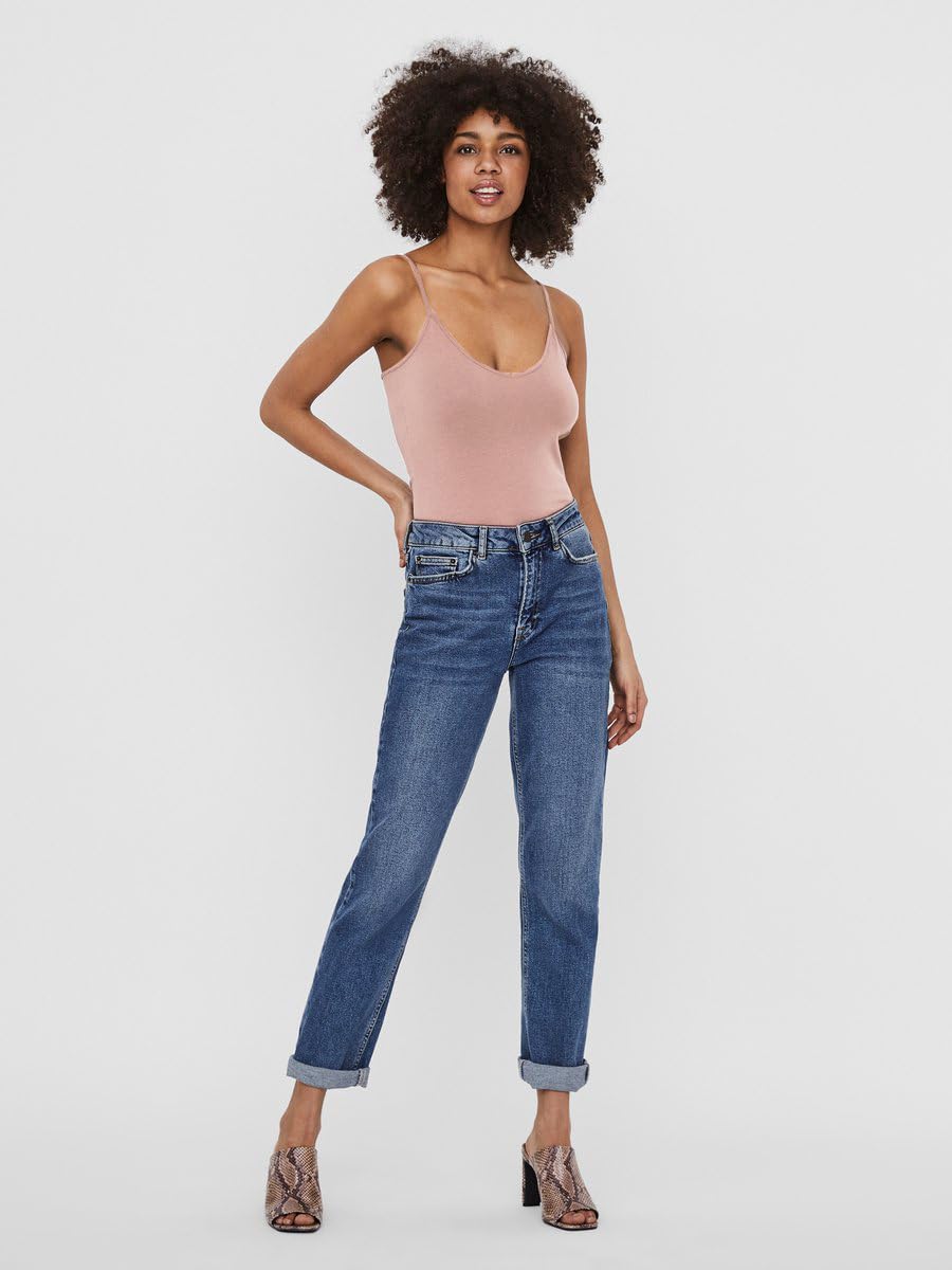 VERO MODA Damen Vmmaxi My Soft V Singlet Trägershirt / Cami Shirt