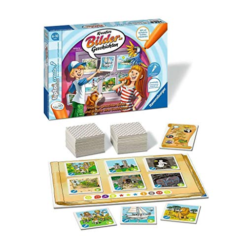 Ravensburger tiptoi 00001 - Create ?Kreative Bildergeschichten? / Spiel mit Aufnahmefunktion ab 6 Jahren/Finde die gesuchten Bilder und erz… – Ansicht 2