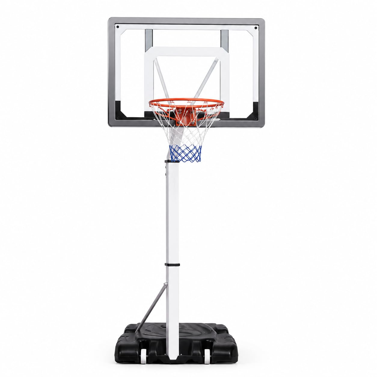 Canasta de Baloncesto Exterior Ajustable Portátil para Niños y Familias