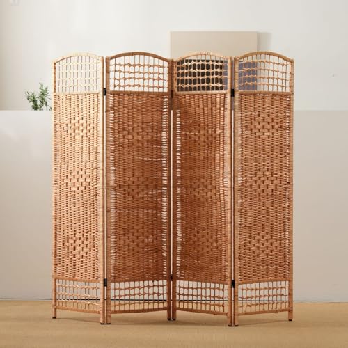 GN2AAIL 和風 衝立 ハイタイプ 3連 高さ90/150cm パーティション 屏風 ついたて 折りたたみ 間仕切り パーテーション インテリアリビング 仕切り 背景隠し 90*40*3 カフェ風 タイプ1 ナチュラル スクリーン コンパクト 木製 ル