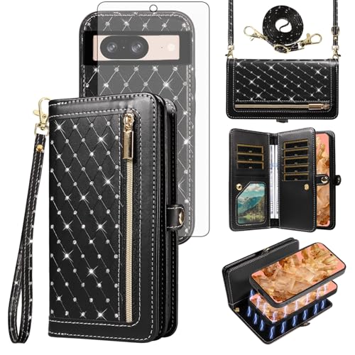 Coque Google Pixel 8 5G et sangle bandoulière pour vos sorties
