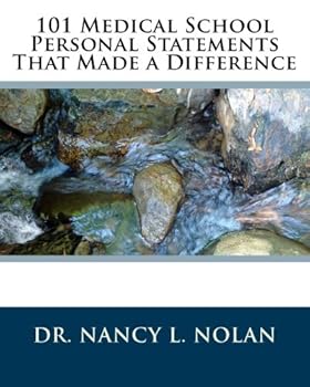 Paperback 101 Medical School Personal Statements That Made a Difference Book