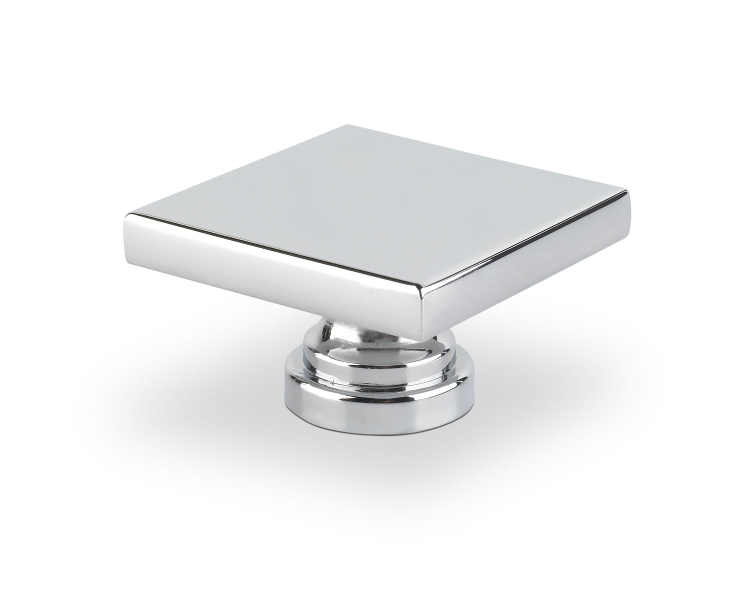 Topex HardwareP2050CRL TOPEX HARDWARE P2050CRL Square Knob, Large, Bright Chrome, Large, Bright Chrome
