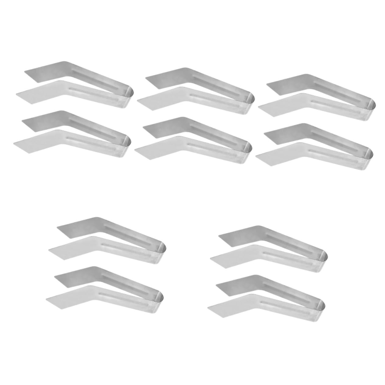 YARNOW 10 Pièces Ensemble D'Outils Floraux Pince D'Enlèvement De Plantes À Main en Acier Inoxydable Petite Pince Accessoire De Jardinage Outil De Plantation Petite Pince pour Plantes