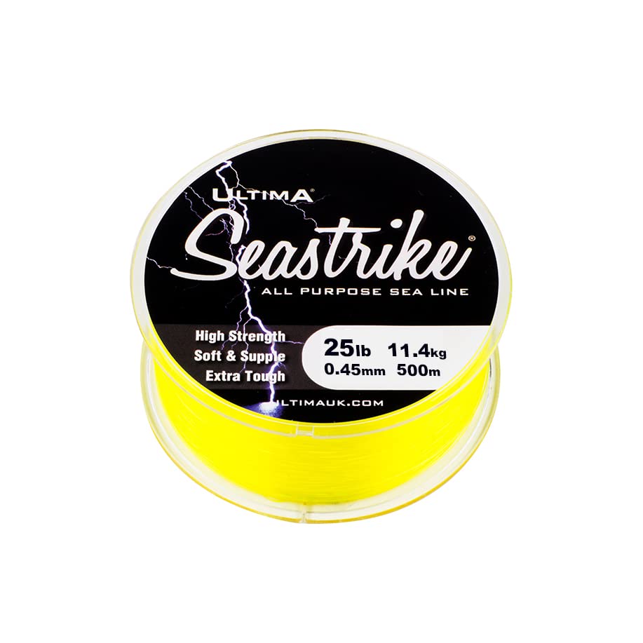 Ultima Seastrike Ligne de Pêche Fort Unisex-Adult, Jaune Fluo, F6146