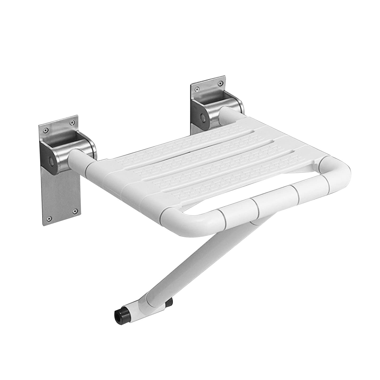 Asiento de Ducha Plegable montado en la Pared, Taburete de Asiento de Ducha montado en la Pared de Fluorescencia, Asiento de Ducha Plegable cómodo, Taburete de Ayuda para la Movilidad en el