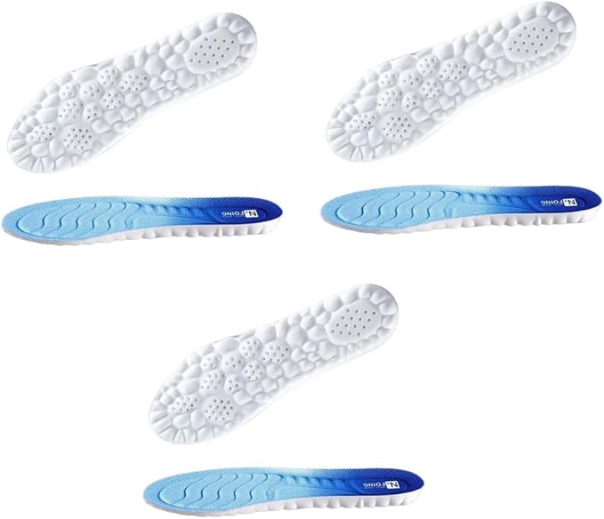 OrtoFlex 5D Plantillas Ortopédicas de Espuma Viscoelástica para Hombre y Mujer