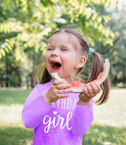 Image of Happy Birthday T-Shirt (Girls 1 to 12) Sassy Kids Party Tee - Sweet Baby /Toddler Outfit