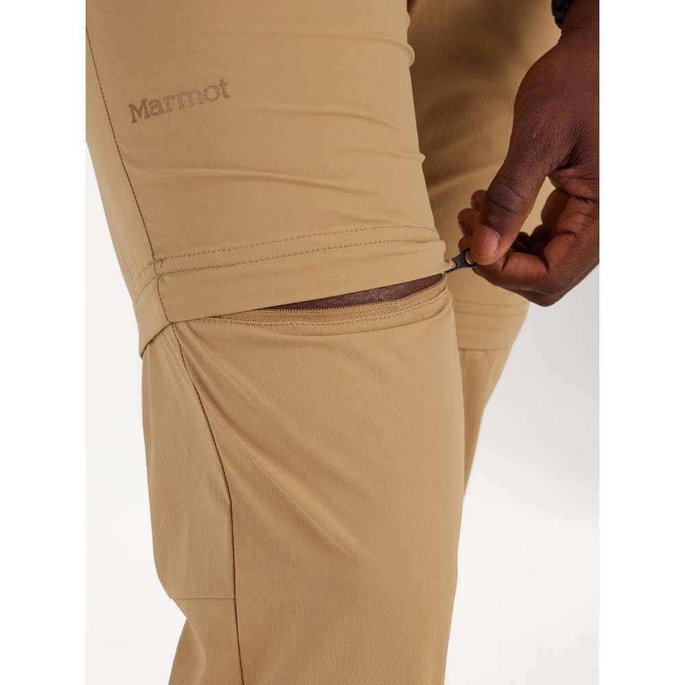 Marmot Arch Rock Convertible Pant - wodoodporne spodnie turystyczne, długie spodnie z odpinanymi nogawkami Mężczyźni