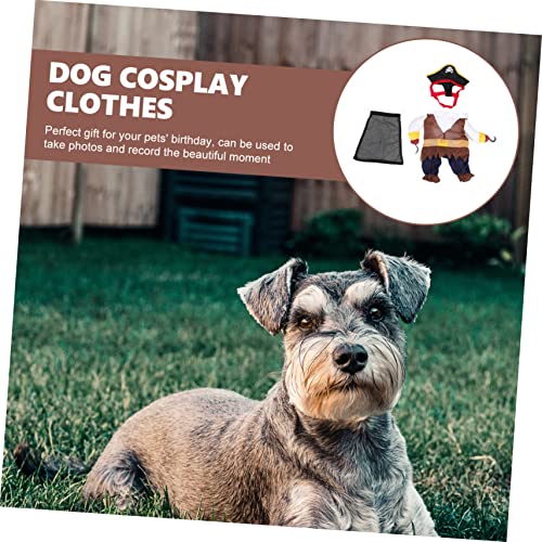 Disfraz Pirata para Perro XL para Halloween miniatura 7