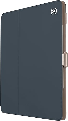 Speck Funda para iPad Pro 6 generación de 12.9 pulgadas, protección contra caídas y cámara, soporte delgado de múltiples rangos, soporte para lápiz