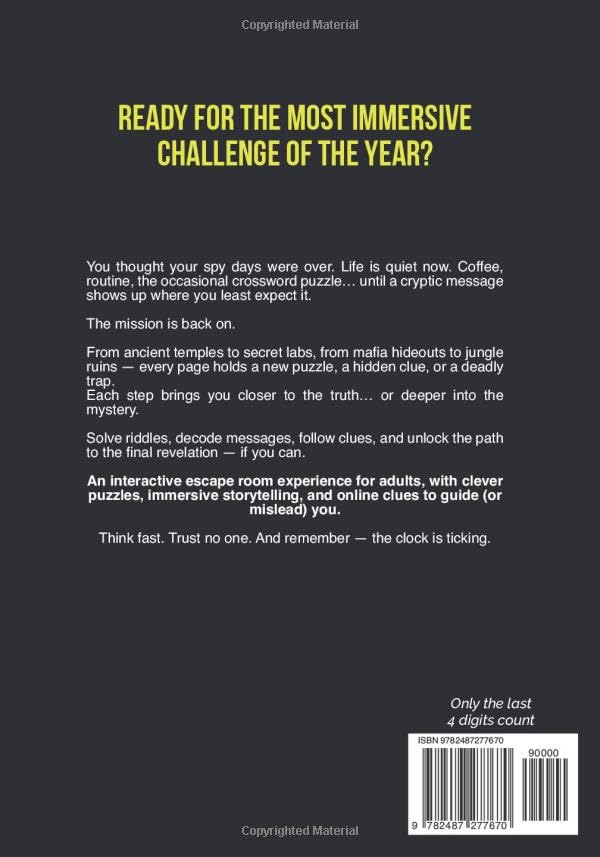 The Ultimate Escape Room Challenge: Mind-Bending Puzzles and Brain Teasers for Smart Adults (Activity Book) image 3