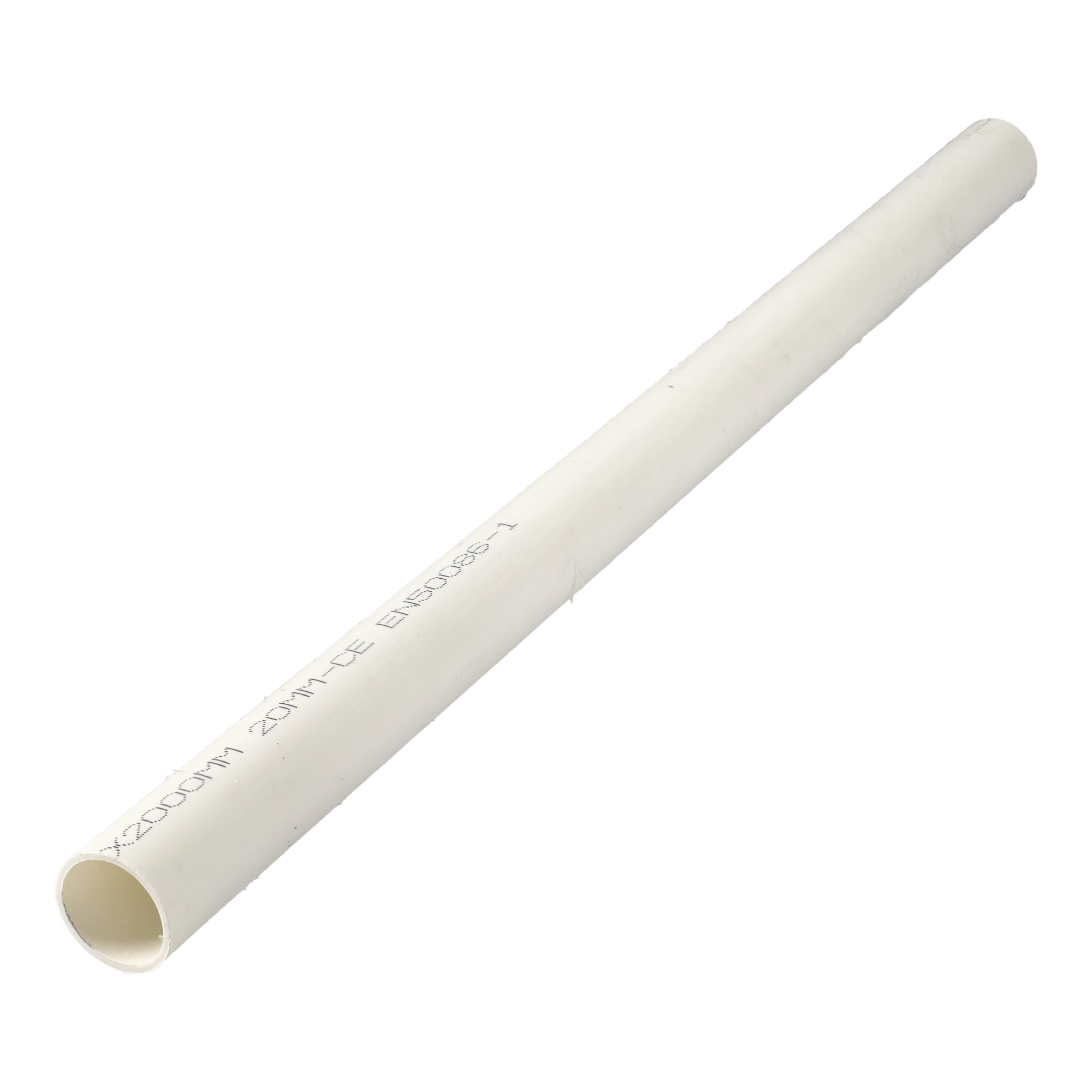 Jandei - Pack 10 uds. Tubo para Cables PVC Rígido Blanco Longitud 1 Metro. Diámetro 20 mm. Funda de Cable con Grapas de Sujección, Codo 90 Grados,Manguitos y Curvas de Empalme.