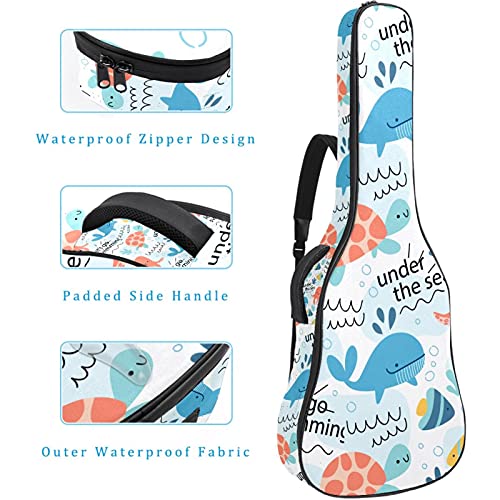 Sac à dos pour guitare basse et acoustique à sangles réglables - 3