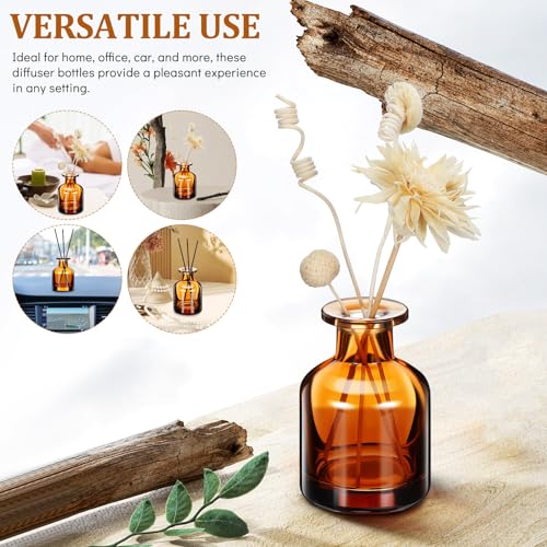Frascos Reutilizables de Vidrio Cilíndrico COMPUKAS de 5oz para Aceites Esenciales y Coche 4