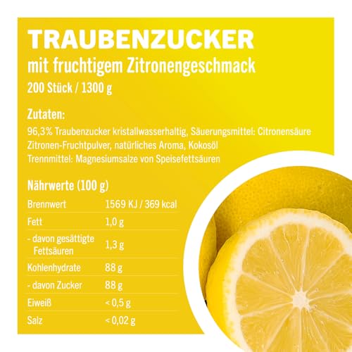 Active Pit Sport Traubenzucker Zitrone 1,3 kg