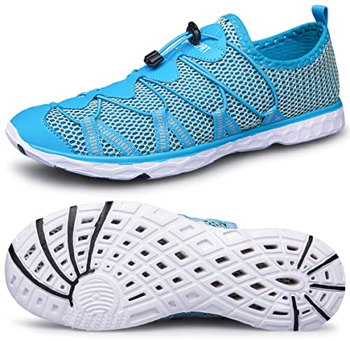 Image of DOUSSPRT Women's Water Shoes Quick Drying Sports Aqua Shoes Moonlight Size 8.5