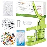 MK.Bear Button Maker Machine 58mm (2.25 in) Installation-Free, DIY Button Pin Maker Machine, Badge Punch Press with Free 100pcs Badge Supplies & Pictures & Circle Cutter