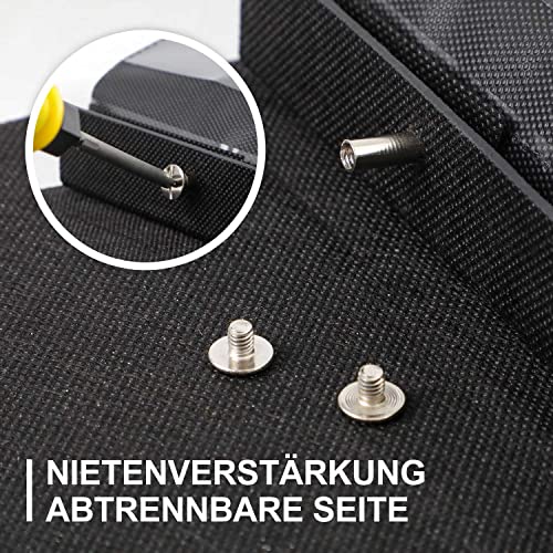 Lanpn Fotoalbum 10x15 400, Leinen Einstecken Einsteckalbum für Hochformat Fotos Bilder Beige