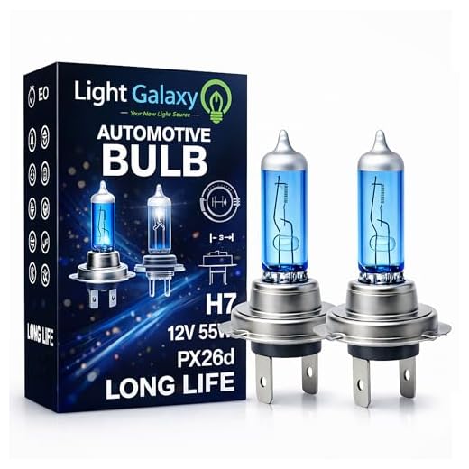 Light Galaxy ... Ihr Lichtlieferant 2x H7 Super White 12V 55W Halogenlampen PX26d Klares Licht Abblendlicht Fernlicht