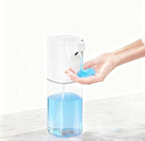 Dispensador automático de jabón espumoso, dispensador de jabón de espuma sin contacto eléctrico ajustable de 4 niveles, dispensador automático de disponible en Yaxa Guatemala