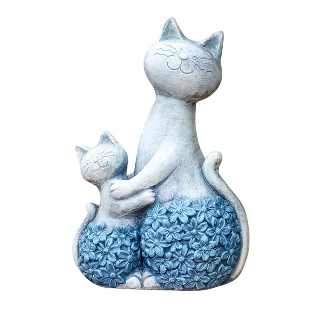 Ornements de jardin de chat en magnésium pour sublimer votre balcon ou cour fleurie