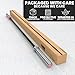 Synergee Open 15kg Women’s Black Phosphate Shaft and Chrome Sleeve Olympic Barbell. Rated 1000lbs for Weightlifting and Powerlifting.