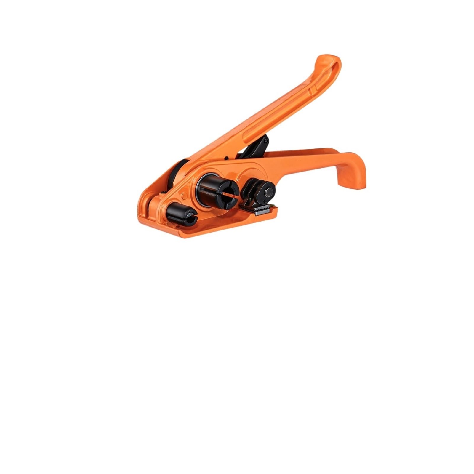 JVDDI Manual Packing Pliers Strapping Sealless Tenser Tool Sealing Packer W/ 100Metal Seals for PP Straps Carton Packaging