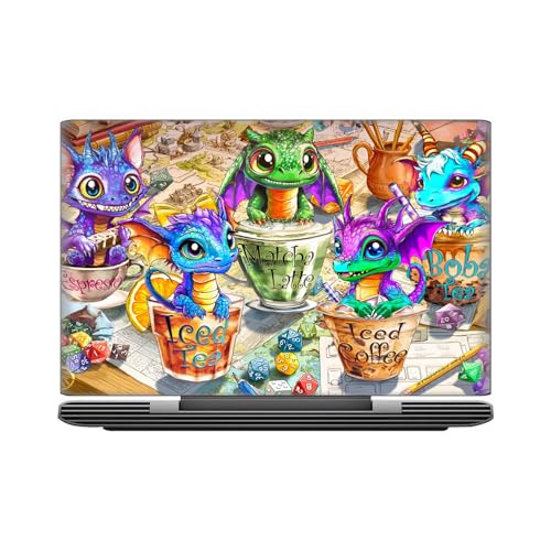 Autocollant Dragon Mi Notebook 14 Anti-Rayures Couverture Vinyle Protectrice - 2