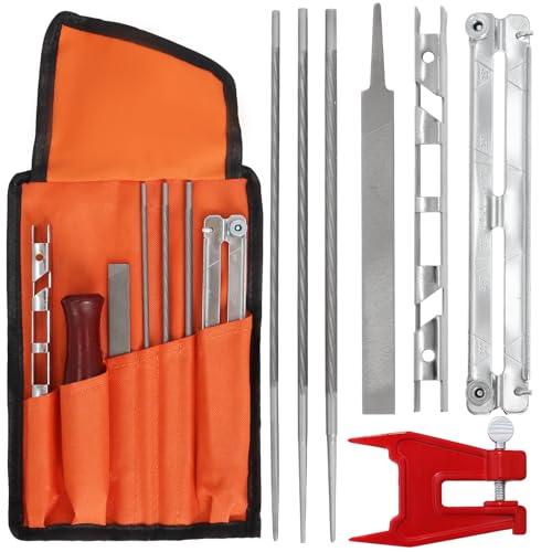 Kit Affutage Chaine Tronçonneuse Universel avec Des Fichiers 5/32