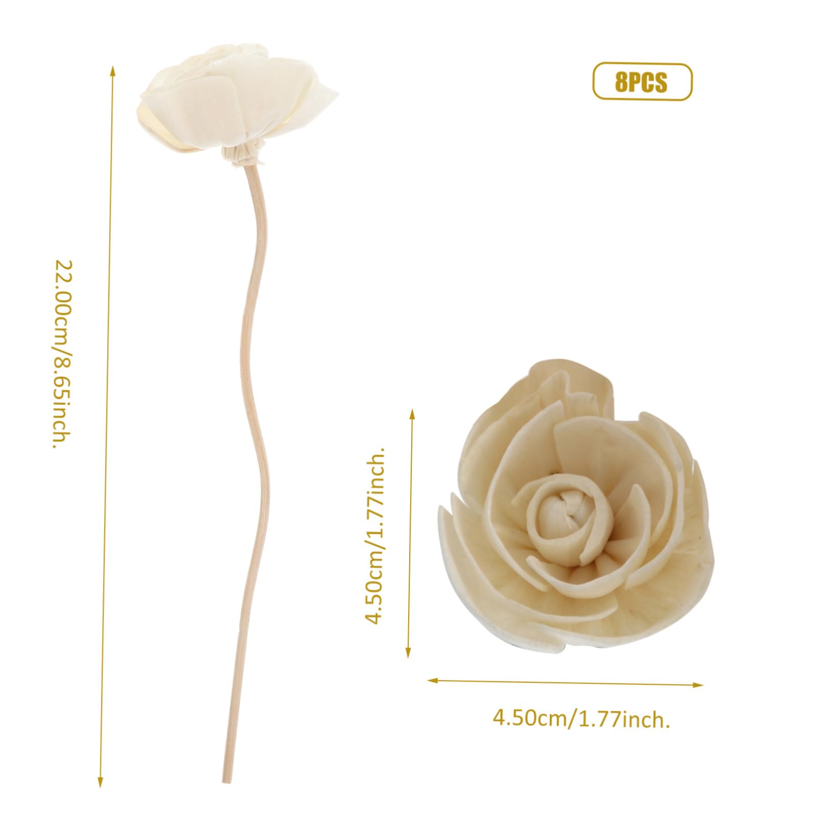 PRETYZOOM Aroma Diffuser Zubehör 32 STK Tong-Gras- Aroma-diffusor-Sticks Reinigung Der Luftstäbchen Diffusor Für Zuhause Blumen-Sticks Stock Duftstäbchen - Raumduft