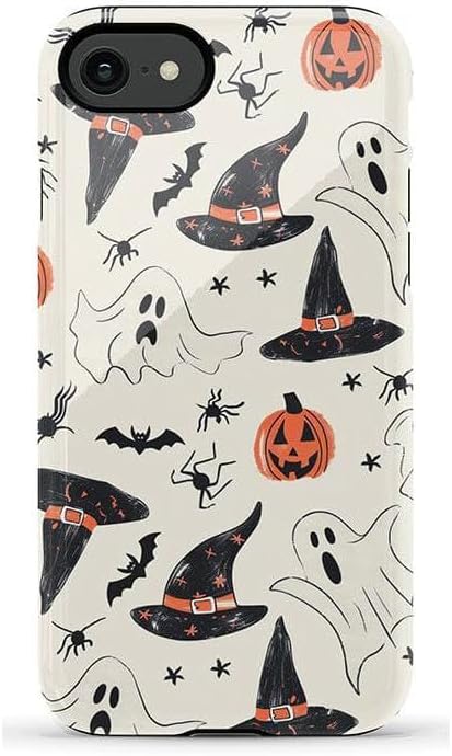 Casely iPhone SE (2020 & 2022) Case | Feeling Witchy | Haunted Halloween | Essential Slim Dual-Layer Protective Design