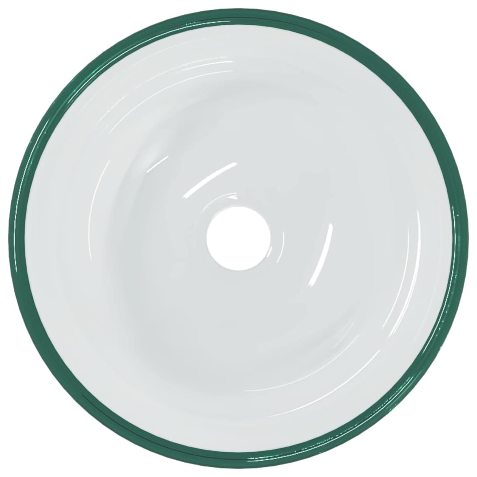 Homgoday Lavabo de cristal templado transparente de 30 x 12 cm