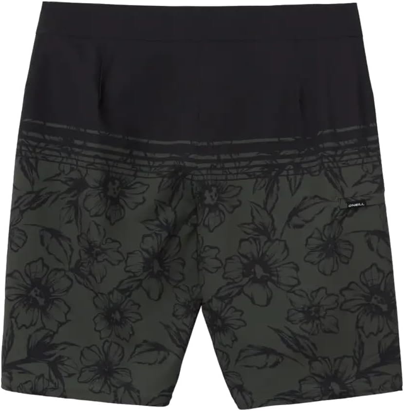 O'NEILL Men's Hyperfreak Heat 20" Swim Trunks - Quick-Dry, Stretch, and Comfortable Fit