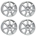 4x AUTEC Felgen Alufelgen TALLIN ECE 7.0x17 ET42 5x108 Brillantsilber kompatibel mit Citroen C5 C5 X Berlingo C4 SpaceTourer Jumpy
