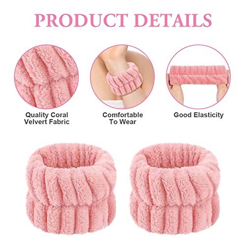 AOOWU 12Pcs Face Wash Wristband - Image 2