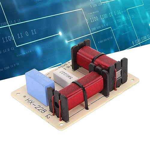 Audio Crossover Filter, Speaker Frequency Divider 120W 2 Way for DIY Speaker