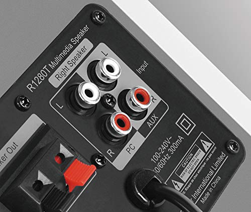 Edifier R1280T Blanc- Enceintes Studio et Bibliothèque Actives 42W, Télécommande IR, 2 Entrées RCA, Ampli Intégré, Pour… - Les Beatles, Paul McCartney, John Lennon, RIngo Starr, George Harrison Edifier R1280T Blanc- Enceintes Studio et Bibliothèque Actives 42W, Télécommande IR, 2 Entrées RCA, Ampli Intégré, Pour… – Image 6