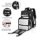 CURMIO Travel Backpack Compatible with Inogen, OxyGo and Caire Units, Portable Oxygen Concentrator Bag with Storage Compartment, Bags Only