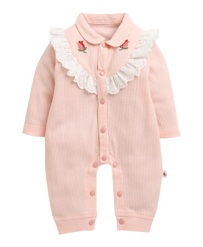 bumzee Baby Girls Cotton Full Sleeves Fancy Sleepsuit/Rompers (Peb10788791)-picture-29