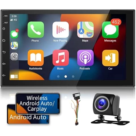 Hodozzy Android 11 GPS Radio Coche 2 DIN Cover