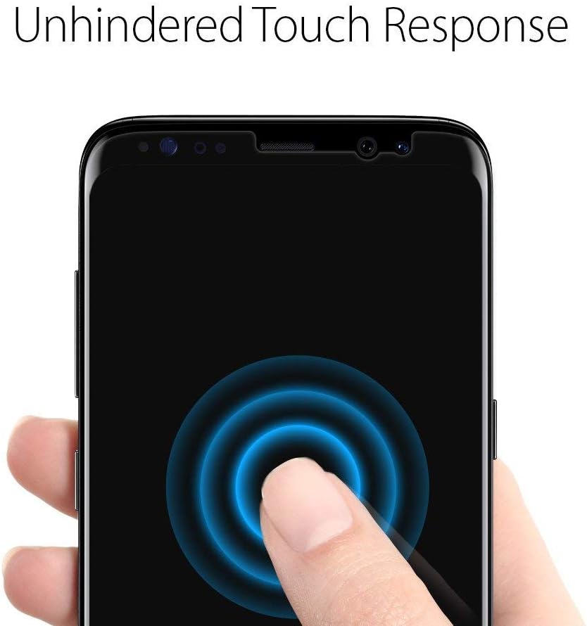 Spigen NeoFlex Galaxy S8 Screen Protector [ Flexible Film ] [ Case Friendly ] for Samsung Galaxy S8 (2 Pack)